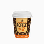 Vaso Cartón 200cc Tapa Drink 10 uds