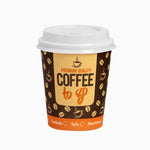 Vaso Cartón 250cc con Tapa Drink 384 Uds