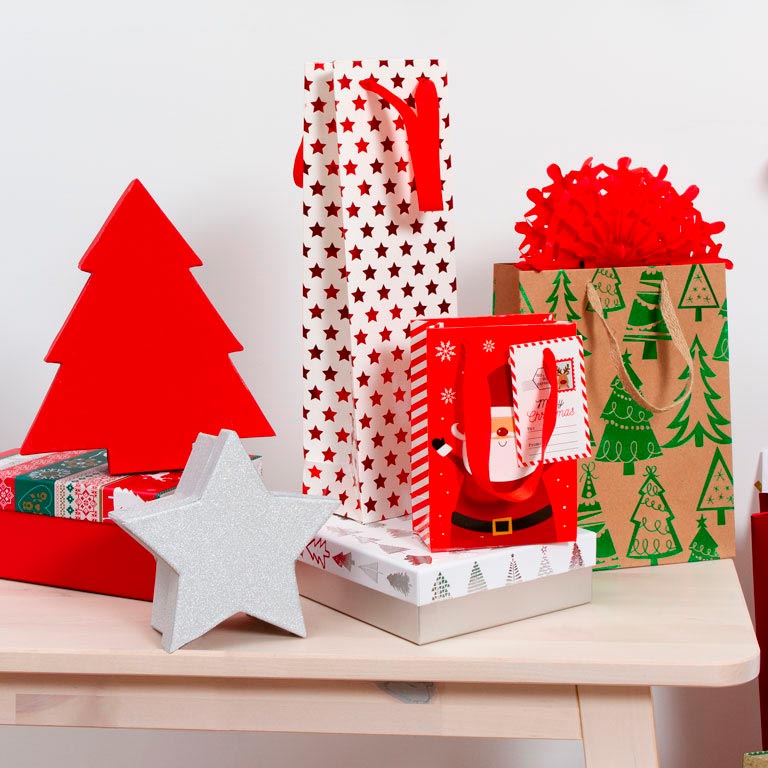 Bolsa Regalo Navidad Mini Santa Claus