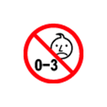 No apto 0-3 años